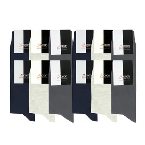 جوراب مردانه آریان نخ باف مدل 5121 sh مجموعه 12عددی