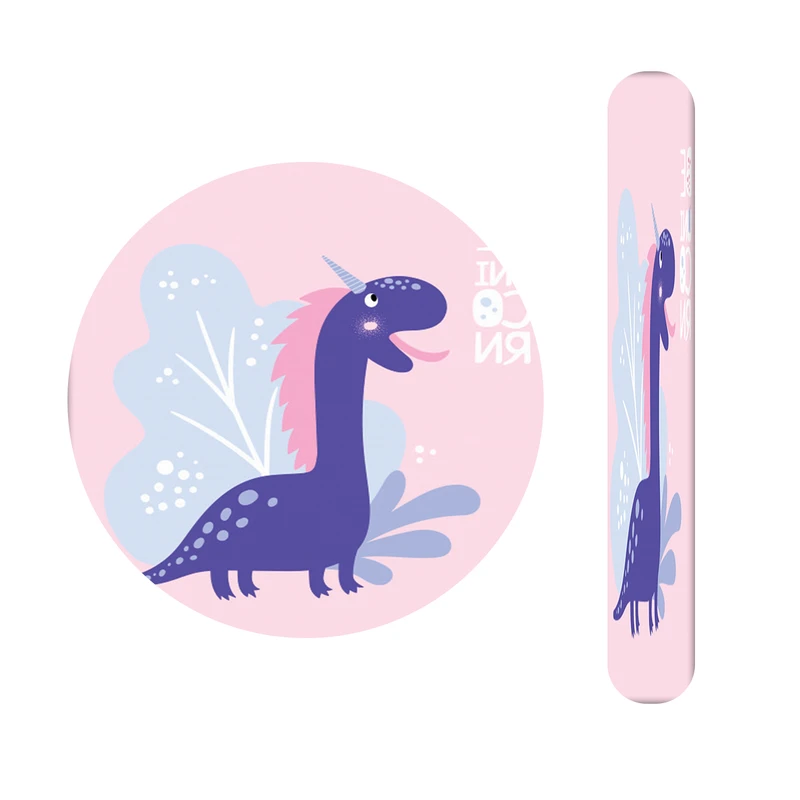 آینه آرایشی جیبی مدل دایناسور کد 583 به همراه سوهان ناخن 