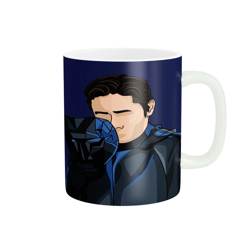 ماگ پادآفرین مدل بازی مرکب طرح اسکویید گیم کد p9235