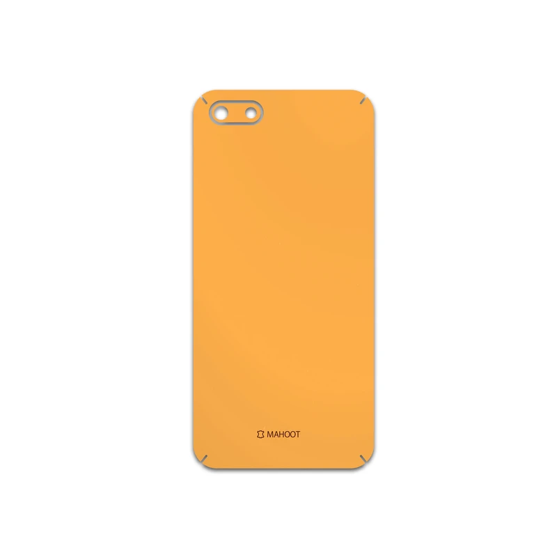 برچسب پوششی ماهوت مدل  Matte-Orange  مناسب برای گوشی موبایل هوآوی Y5 Lite