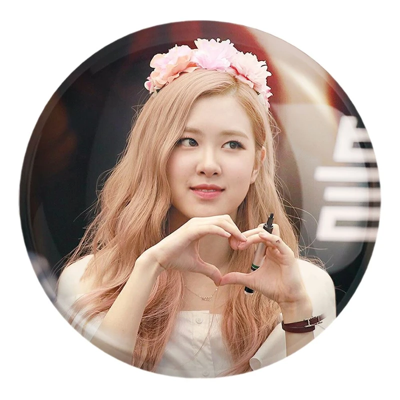 پیکسل خندالو طرح رزی گروه بلک پینک Black Pink کد 3110 مدل بزرگ