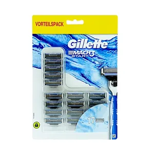 تیغ یدک ژیلت مدل MACH3 STAR  بسته 17 عددی 