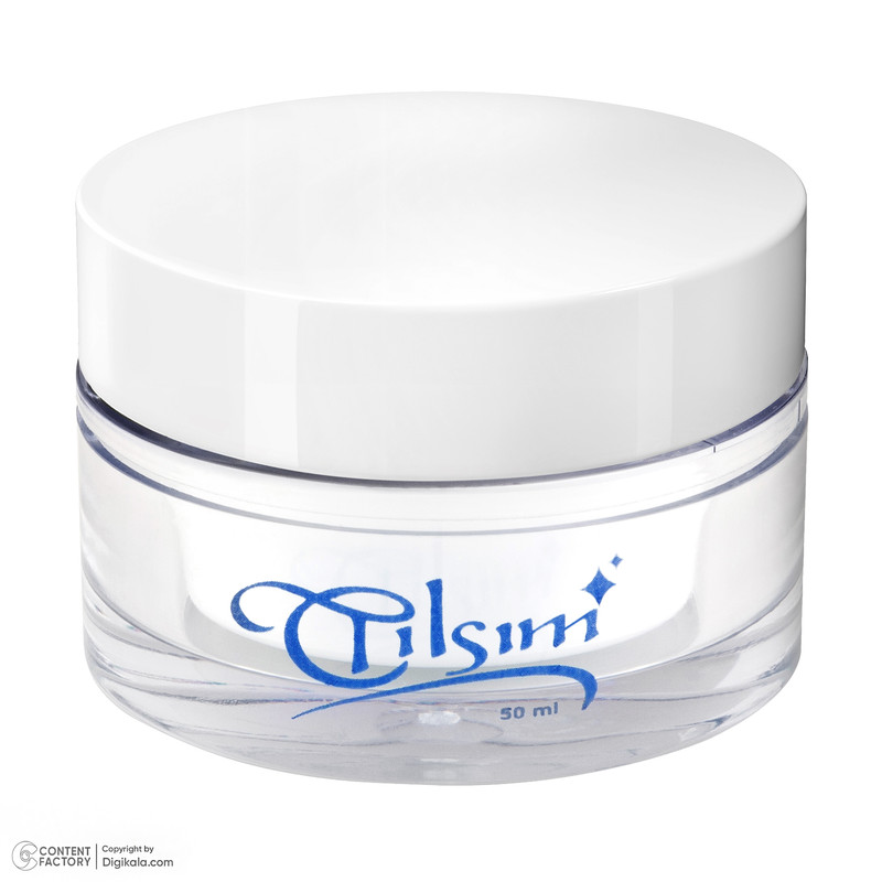 کرم مرطوب‌کننده و آبرسان تیلسیم، مدل Water Gel، مناسب انواع پوست، با عصاره آلوئه‌ورا، حاوی ویتامین‌های E و B، ضدالتهاب و التیام‌بخش، مناسب استفاده در صبح و شب و برای صورت و گردن، حجم 50 میلی‌لیتر