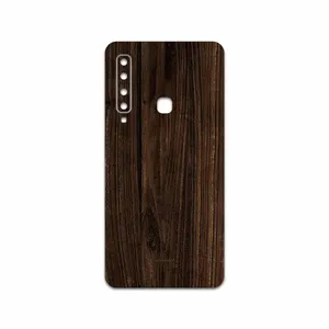MAHOOT Dark Walnut Wood Cover Sticker for Samsung Galaxy A9 2018