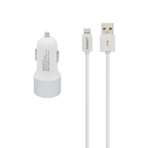 شارژر فندکی ارلدام مدل ES-123 به همراه کابل تبدیل لایتنینگ
