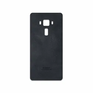 MAHOOT Graphite Buffalo Leather Cover Sticker for ASUS Zenfone 3 ZE552KL
