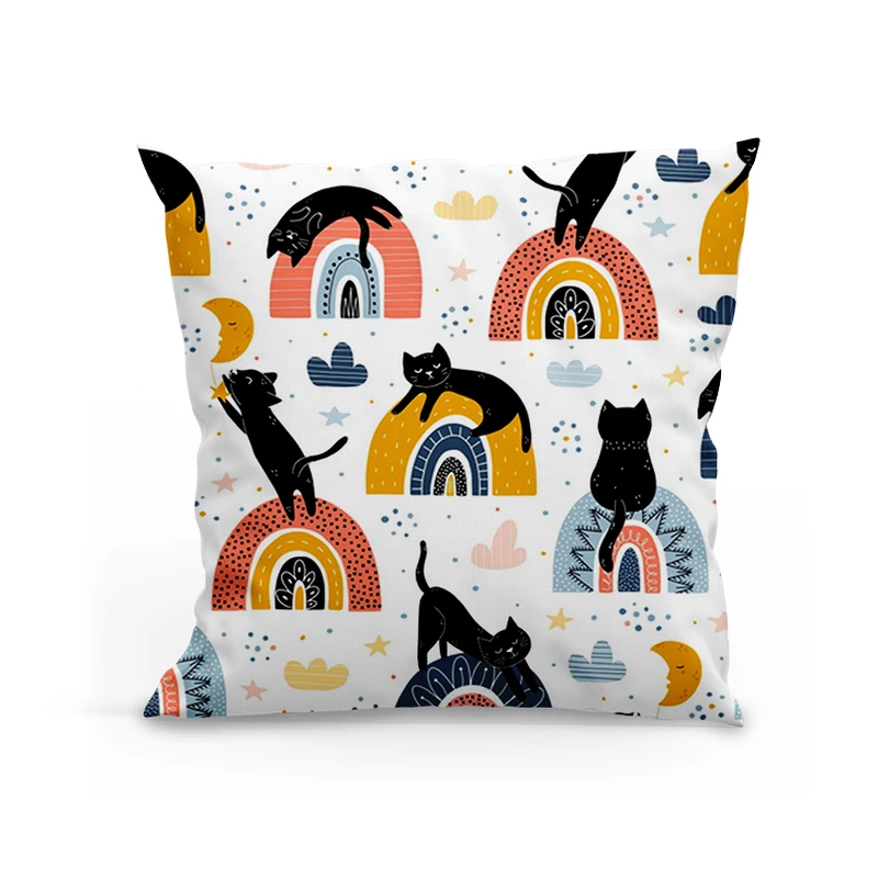 کوسن مدل گربه کد DKK5