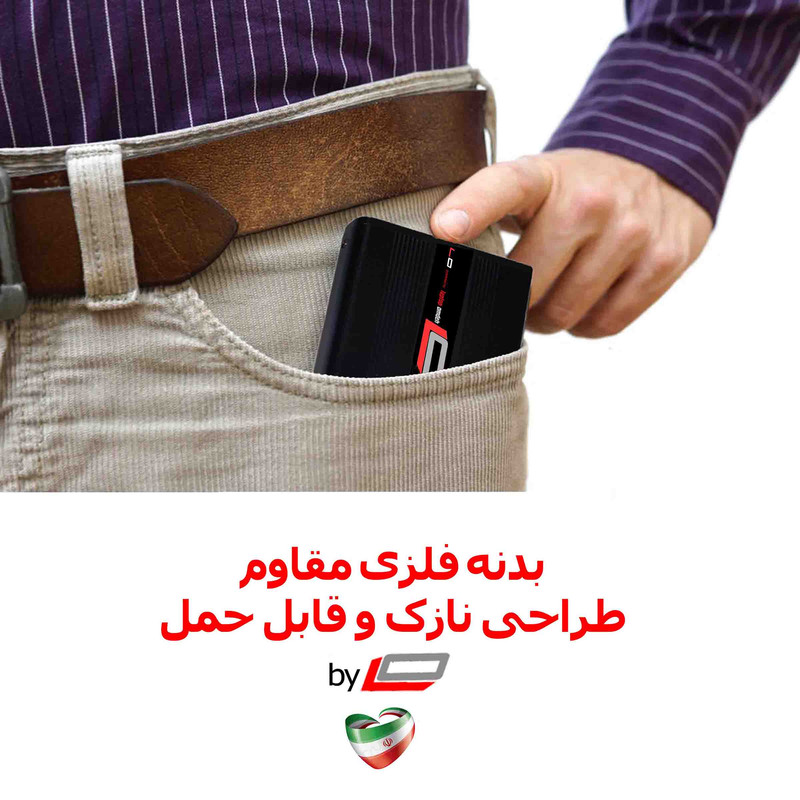 هارد اکسترنال اِل‌اُ مدل eco-metal ظرفیت 500 گیگابایت 3