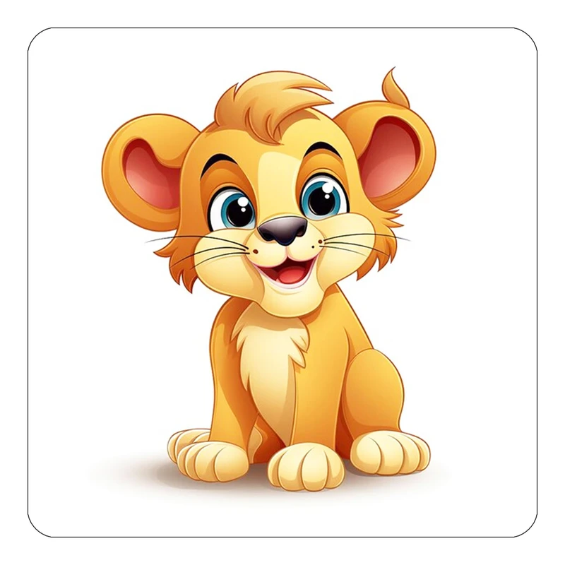 مگنت کاکتی طرح حیوانات کارتونی مدل mp27496