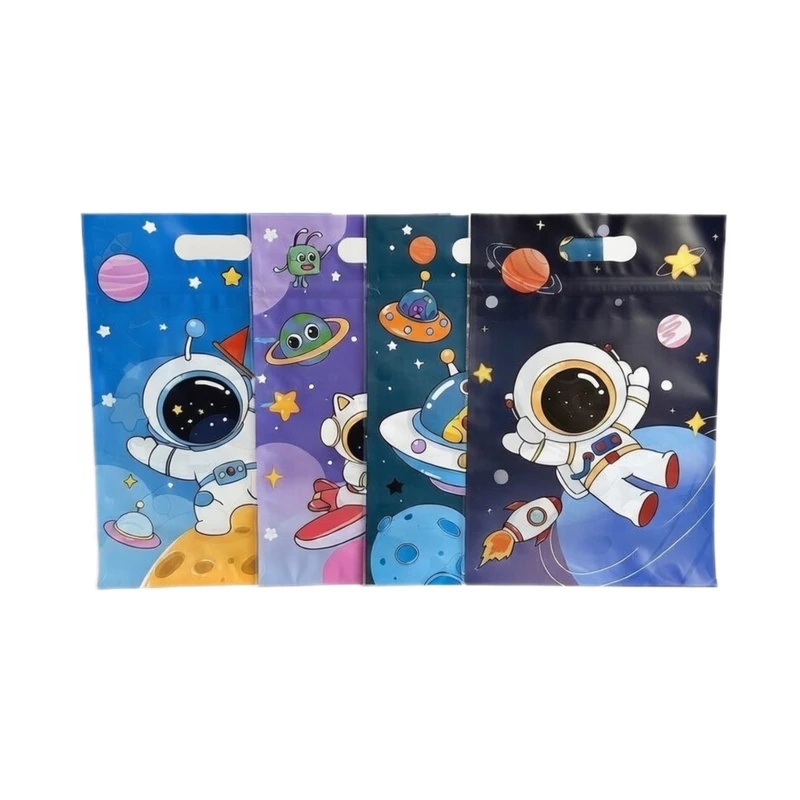 پاکت زیپدار مدل فضانورد بسته 4 عددی