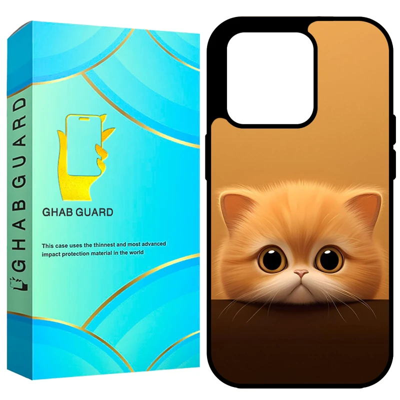 کاور قاب گارد طرح گربه مدل GCHP12PM مناسب برای گوشی موبایل اپل iPhone 12 Pro Max