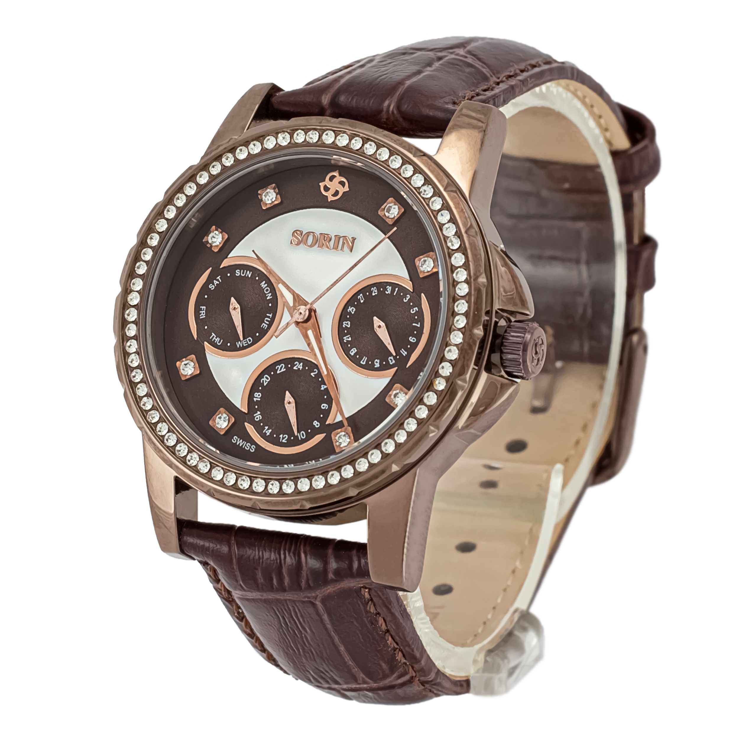 ساعت مچی عقربه ای زنانه سورین مدل SS0483B