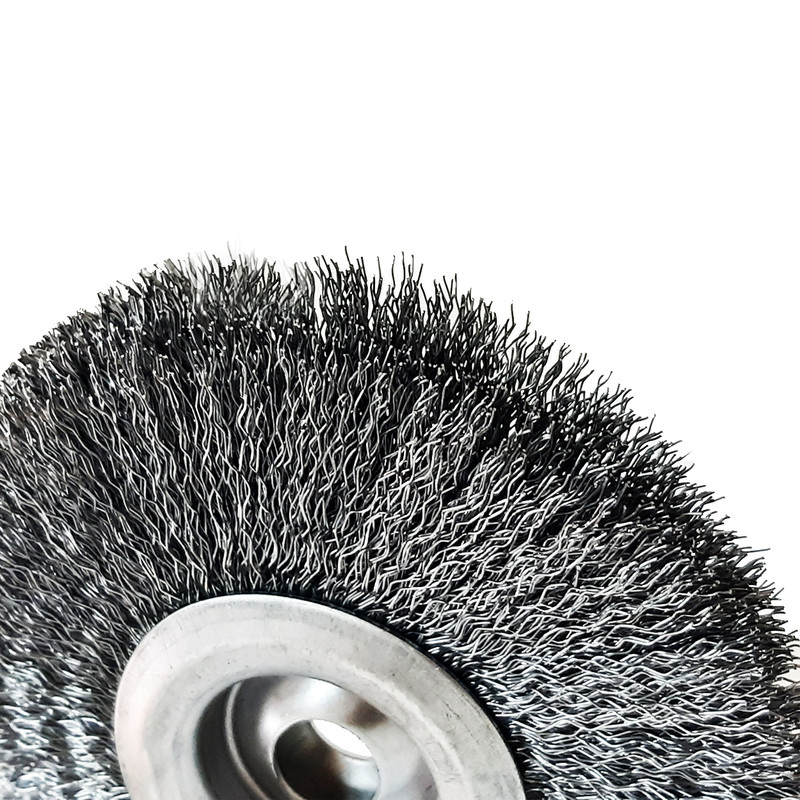 فرچه سیمی تخت صنعت براش  مدل AT - 125 سایز 125 میلی متر