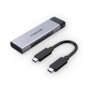 قاب هارد دیسک لنشن مدل ssd m.2 nvme کد c9elite-gry