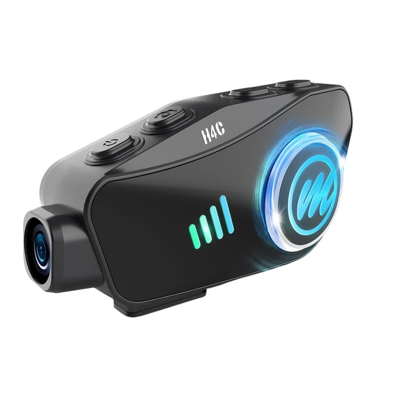 هدست کلاه کاسکت مومان مدل H4C به همراه دوربین