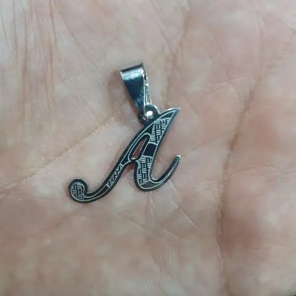 گردنبند زنانه طرح حرف A کد ۷۵۸۴