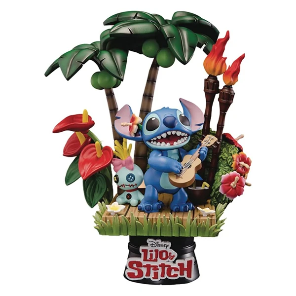 فیگور مدل استیچ طرح Lilo amp Stitch Hula ارتفاع 16 سانتی متر
