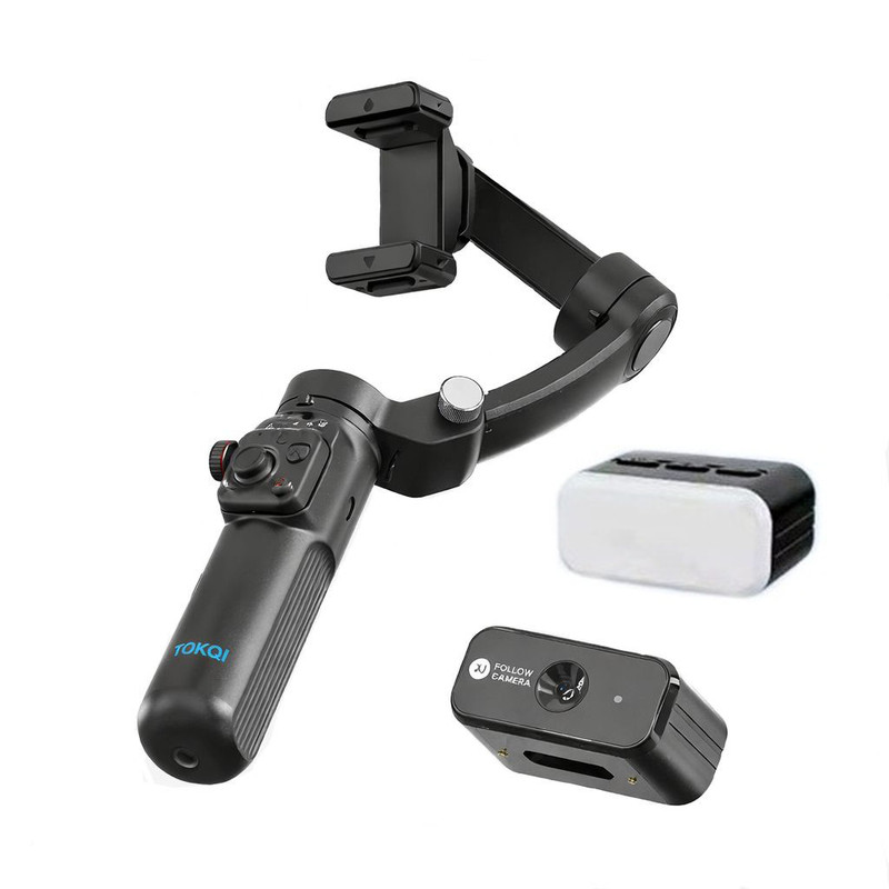  استابیلایزر توکی مدل M02 3-Axis به همراه دوربین دنبال کننده و فلش مگنتی