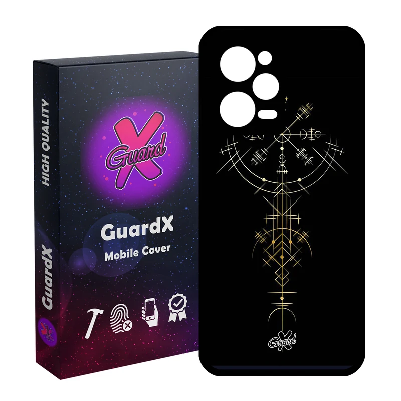 کاور گارد ایکس طرح Shape مدل Glass10238 مناسب برای گوشی موبایل شیائومی Redmi Note 12 Pro 5G/Poco X5 Pro 5G/Note 12 Pro Pro speed