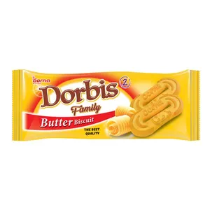 بیسکویت دربیس کره ای درنا- 200 گرم بسته 9 عددی