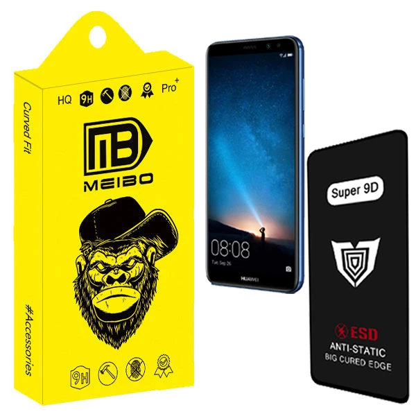 محافظ صفحه نمایش میبو مدل Super 9D Pro مناسب برای گوشی موبایل هوآوی mate 10 lite