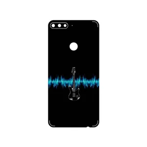 MAHOOT Electric Guitar Cover Sticker for Huawei Y7 Prime 2018