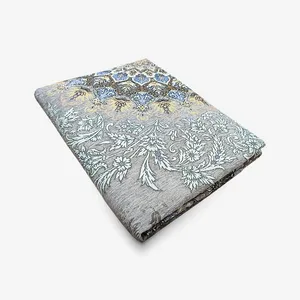 روفرشی سوپر گلشن یزد مدل گل انار کد 811t زمینه طوسی روشن