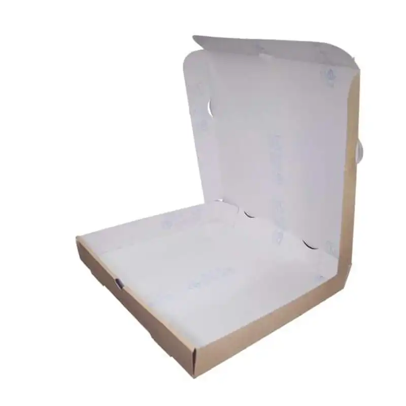 جعبه بسته بندی مدل پیتزا P32 طرح خام بسته 100 عددی