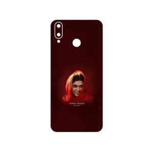 MAHOOT Portrait of an Indian Woman Cover Sticker for Gplus Q10