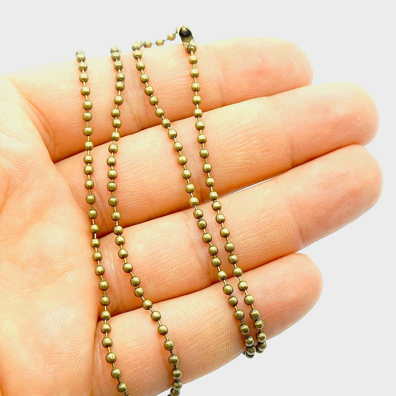 زنجیر زنانه مدل ساچمه ای کد 608ZNZ زنجیر زنانه مدل ساچمه ای کد 608ZNZ