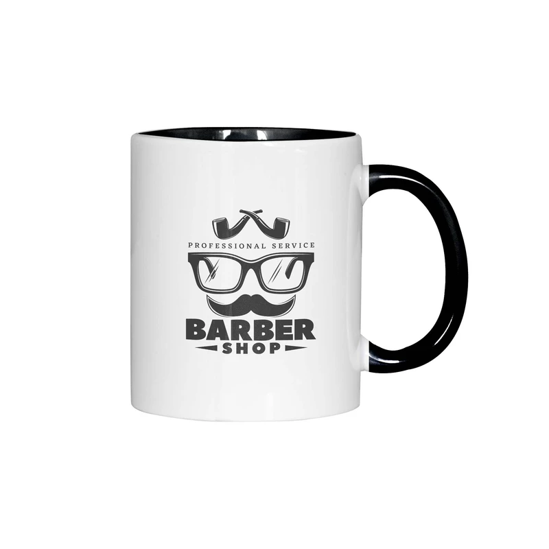 ماگ ژالینو طرح Barber Shop کد 001