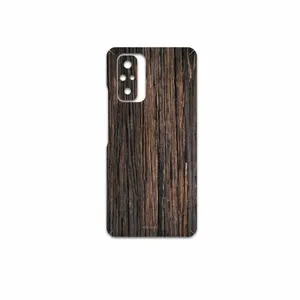 MAHOOT Burned-Wood Cover Sticker for Xiaomi Redmi Note 10 Pro