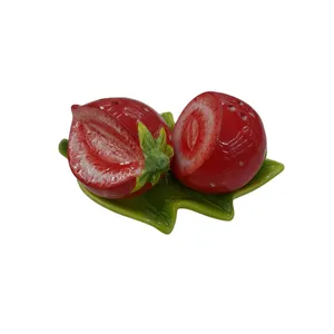 ست نمکپاش و فلفل پاش طرح Strawberry مجموعه 3 عددی