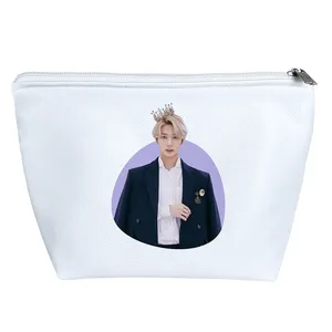 کیف لوازم آرایش دخترانه خندالو مدل هیونگ وون گروه موسیقی مانستا ایکس MONSTA X کد 2099