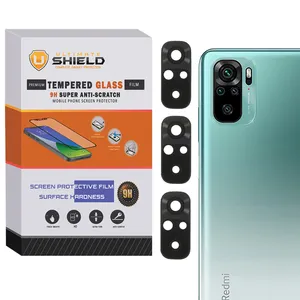  محافظ لنز دوربین آلتیمیت شیلد مدل FLZ مناسب برای گوشی موبایل شیائومی Redmi Note 10 4G / Note 10s 4G بسته سه عددی