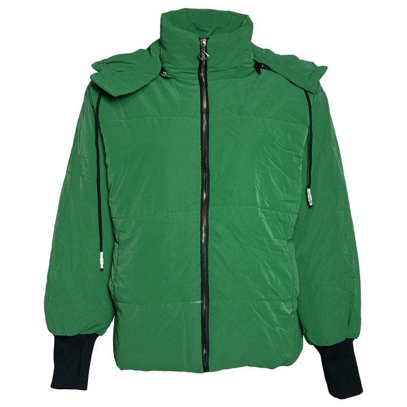 کاپشن زنانه کد 6082 رنگ سبز