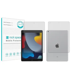 Rockspace model Hygel screen protector suitable for Apple iPad 10.2 2021 tablet along with tablet back protector