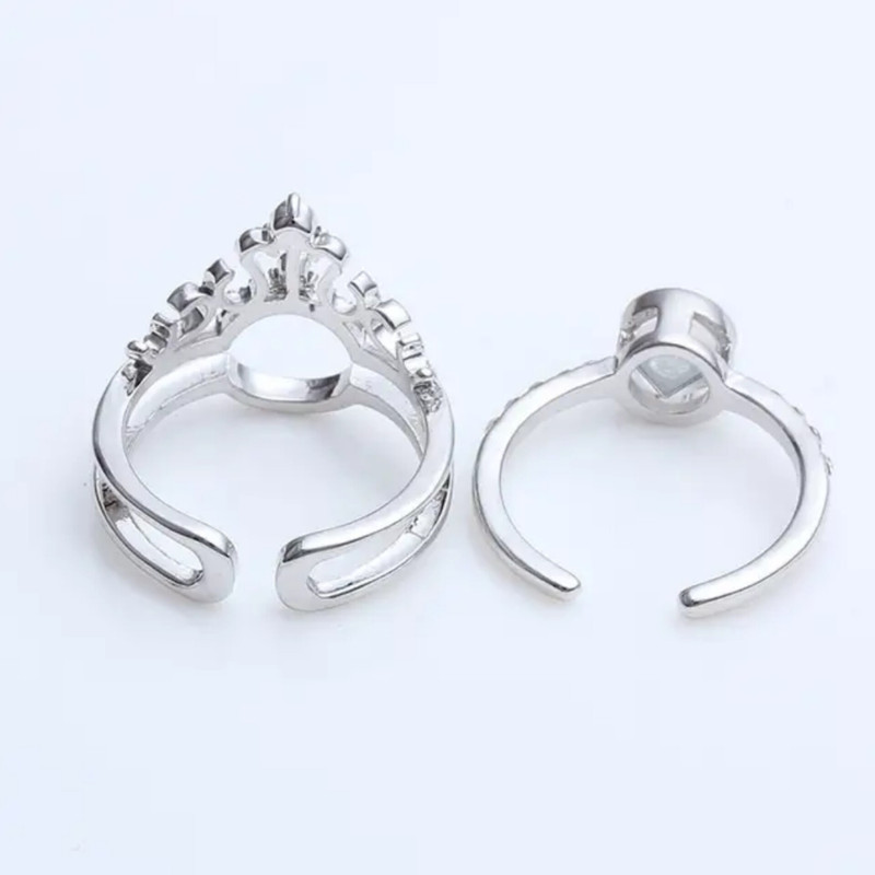 انگشتر زنانه مدل دوست دارم به صد زبان دنیا