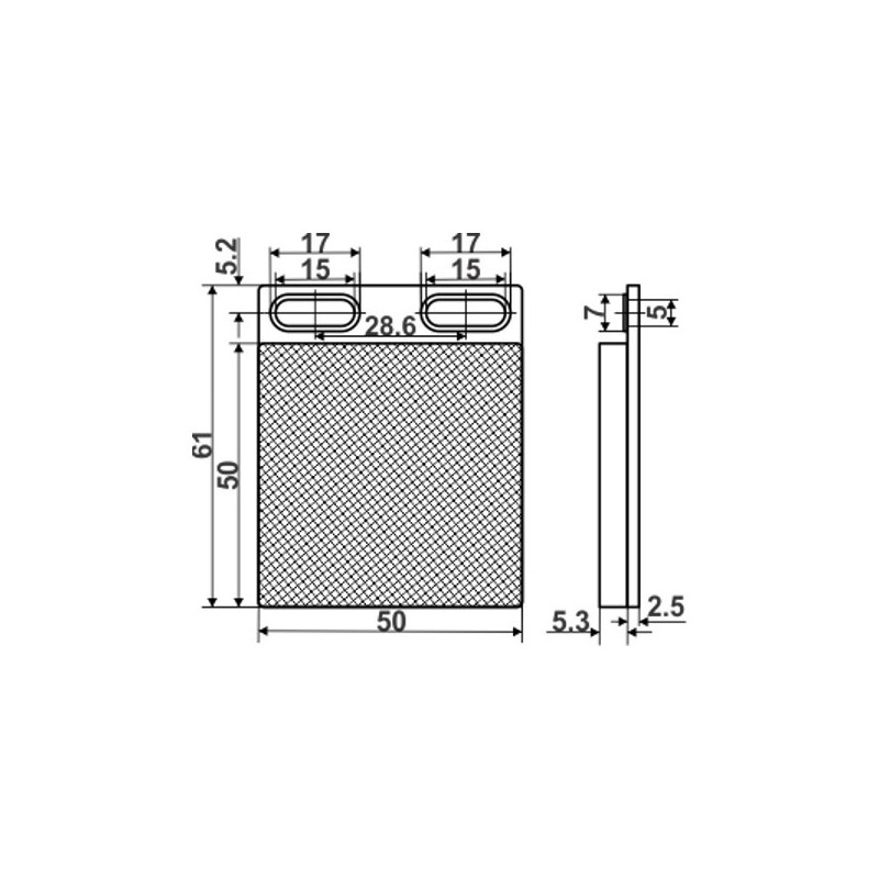 رفلکتور سنسور نوری مدل TD-08 رفلکتور سنسور نوری مدل TD-08
