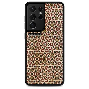 AKAM AMC-WSGS21U-MOSAIC-22 Cover For Samsung Galaxy S21 Ultra