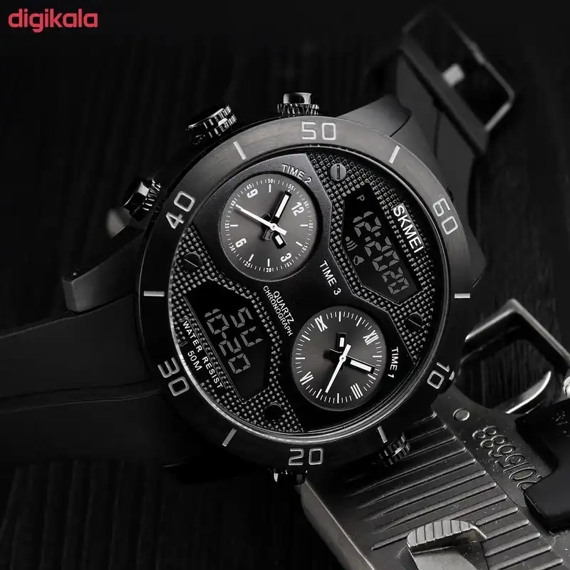 ساعت مچی عقربه ای اسکمی مدل 1355BK