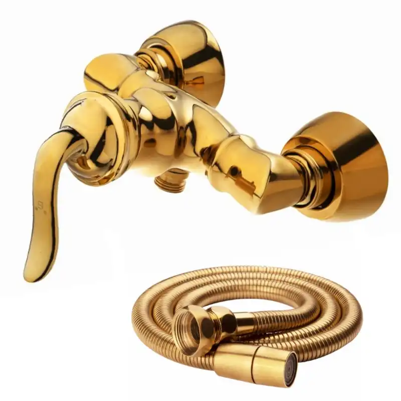 شیر سرویس بهداشتی شیرالات رز مدل آرنیکا 2 به همراه شلنگ توالت