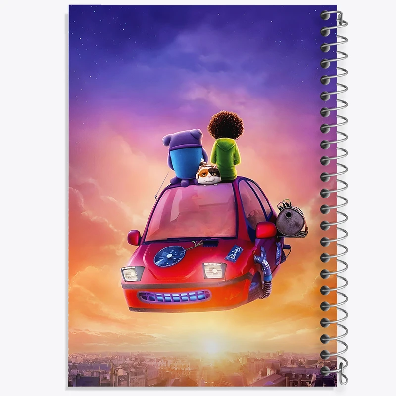 دفتر مشق 100 برگ خندالو طرح هوم (Home) کد F8320