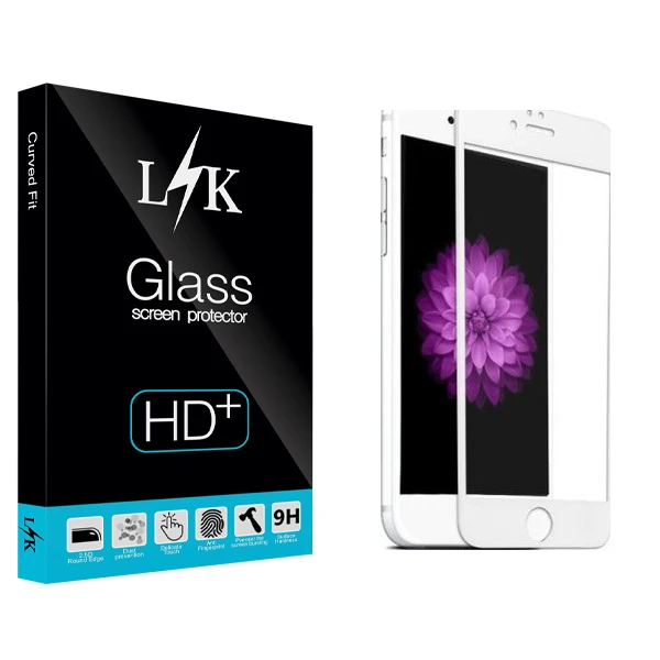 محافظ صفحه نمایش ال کی مدل +LITE مناسب برای گوشی موبایل اپل iPhone 7/8
