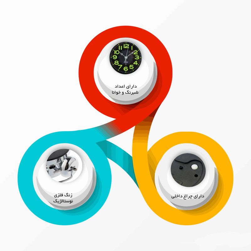 ساعت رومیزی مدل کوارتز