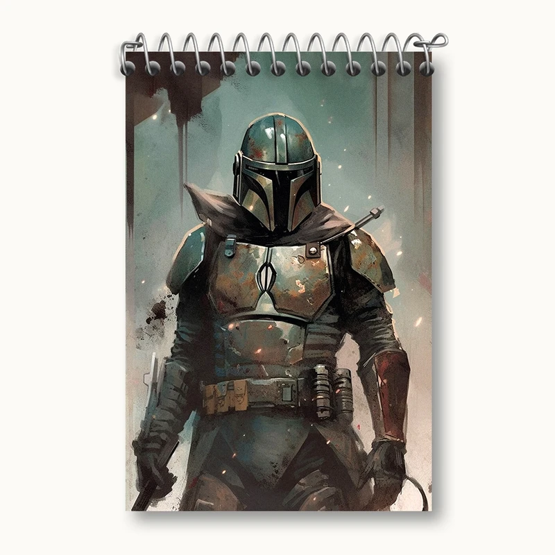 دفتر یادداشت 50 برگ خندالو مدل جنگ ستارگان (Star Wars) کد F1777