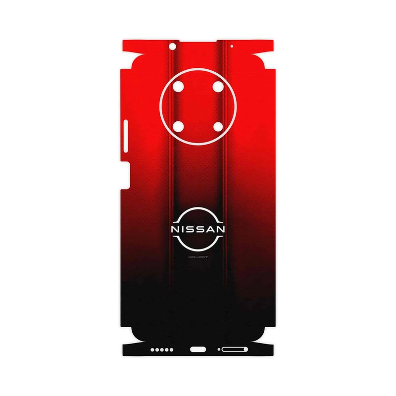 برچسب پوششی ماهوت مدل Nissan_Logo-FullSkin مناسب برای گوشی موبایل هوآوی Nova Y90