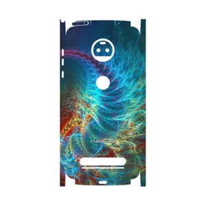 MAHOOT Mathematical Geometric Shape 1-FullSkin Cover Sticker for Motorola Moto Z2 Force