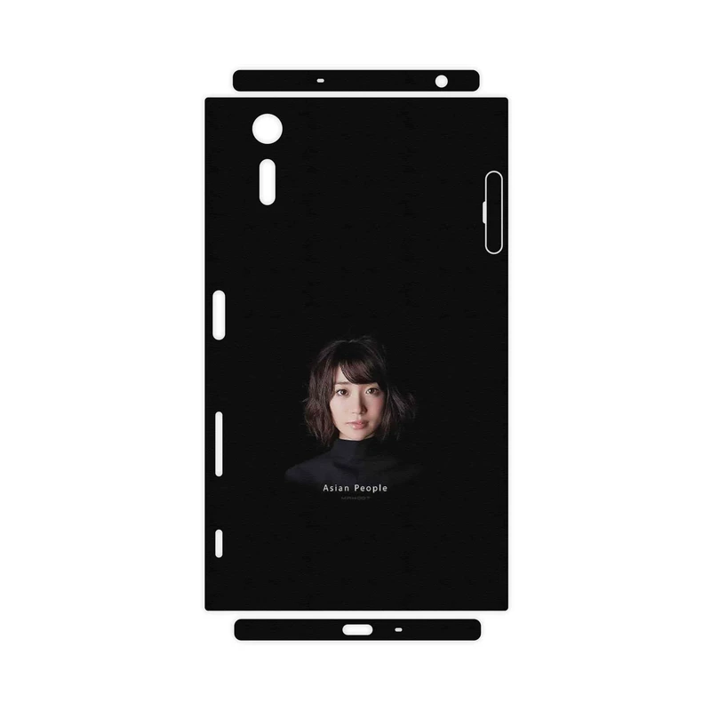 برچسب پوششی ماهوت مدل Portrait of an Asian Woman-FullSkin مناسب برای گوشی موبایل سونی Xperia XZ