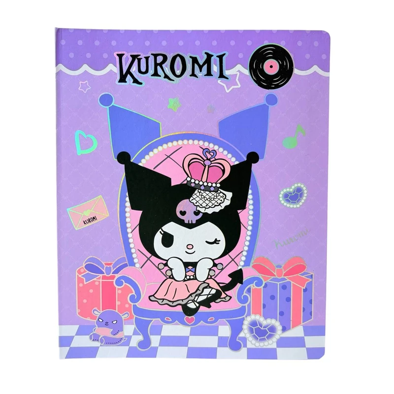 دفتر کلاسوری 50 برگ مدل کرومی کد 003